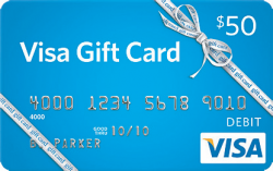CoPilot $50 Visa Gift Card Giveaway prize ilustration