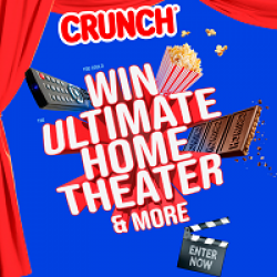 Nestle Crunch Movie Night Sweepstakes prize ilustration