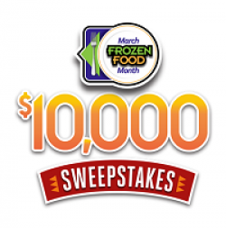March Frozen Food Month Sweepstakes prize ilustration