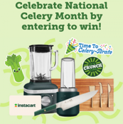 Celery Month Sweepstakes prize ilustration