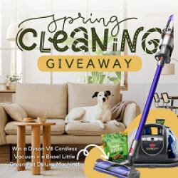 Spring Cleaning Sweepstakes prize ilustration