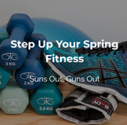 Step Up Your Spring Fitness Giveaway prize ilustration
