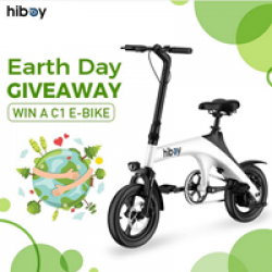 Hiboy Earth Day Giveaway prize ilustration