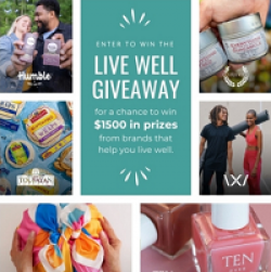 Live Well Giveaway prize ilustration