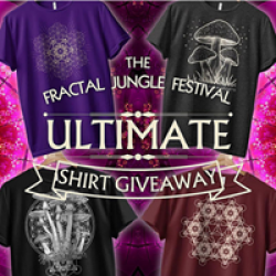 Fractal Jungle Design Shirt Giveaway prize ilustration