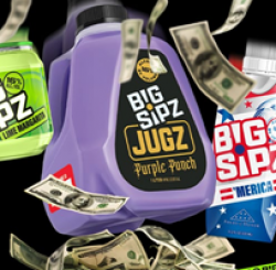 Big Sipz $16K Giveaway prize ilustration