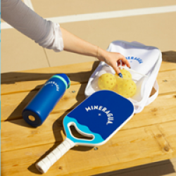 Mineragua Pickle Ball Sweepstakes prize ilustration