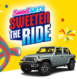 Sweeten the Ride Sweepstakes prize ilustration
