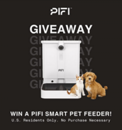 PiFi Smart Pet Feeder Giveaway prize ilustration