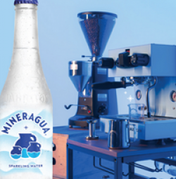Mineragua Espresso Machine Giveaway prize ilustration