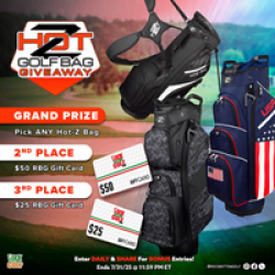 Hot-Z Golf Bag Sweepstakes prize ilustration