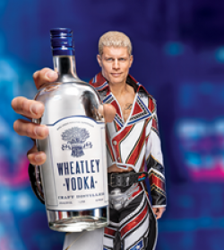 Wheatley Vodka Wrestling Sweepstakes prize ilustration