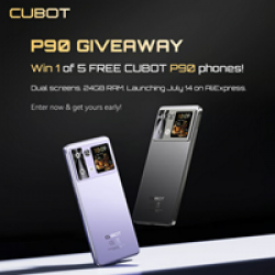 Cubot P90 Giveaway prize ilustration