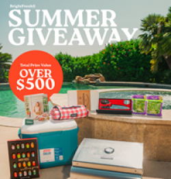 BrightFresh Ultimate Summer Giveaway. prize ilustration