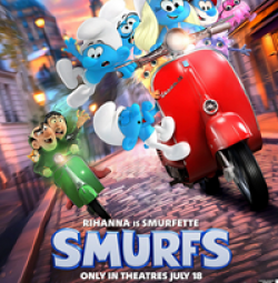 Ryan Seacrest Smurfiest Sweepstakes prize ilustration