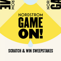 Nordstrom Game On Sweepstakes prize ilustration