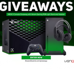 XBOX X and Accessories Giveaway prize ilustration