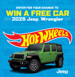 Hot Wheels Sweepstakes prize ilustration