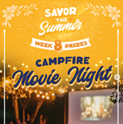 Campfire Movie Night Sweepstakes prize ilustration