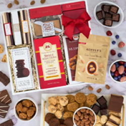 Chocolate Caramels Sweet Selections Sweeps prize ilustration