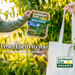 Earthbound Farms From Earth to you Sweeps prize ilustration