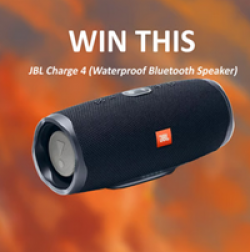 JBL Charge 4 Giveaway prize ilustration