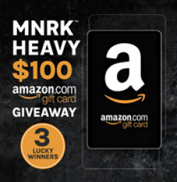 MNRK Heavy $100 Amazon Giveaway prize ilustration