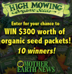 High Mowing Organic Seeds Sweepstakes prize ilustration