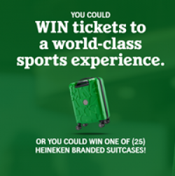 Heineken Sports Sweepstakes prize ilustration