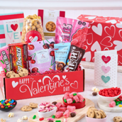 Deluxe Valentines Day Gift Basket Sweeps prize ilustration