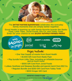 Better Together Sweepstakes prize ilustration