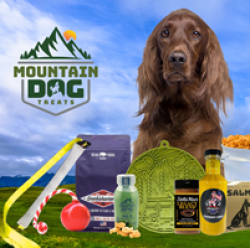 Mountain Dog Lucky Pup Giveaway prize ilustration