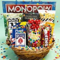 Ultimate Game Night Gift Basket Giveaway prize ilustration