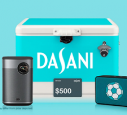 Dasani FIFA World Cup Watch Party Sweeps prize ilustration