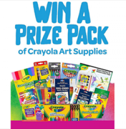 Crayola Summer Learning Giveaway prize ilustration