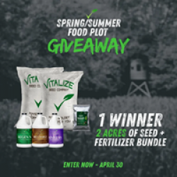 Spring Food Plot Giveaway prize ilustration