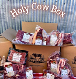 Flying B Bar Ranch Holy Cow Giveaway prize ilustration