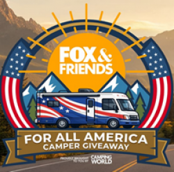 For All America Camper Giveaway prize ilustration