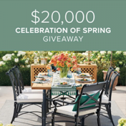 $20,000 Celebration of Spring Giveaway prize ilustration