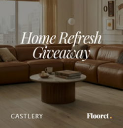 Flooret x Castlery Home Refresh Giveaway prize ilustration