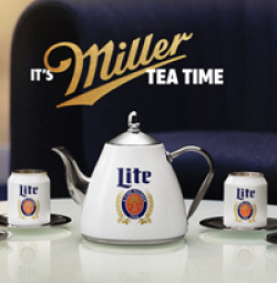 Miller Lite Tea Time Sweepstakes prize ilustration