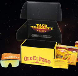 Old El Paso Taco Totality Sweepstakes prize ilustration