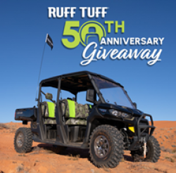 Ruff Tuff 50th Anniversary Giveaway prize ilustration