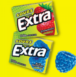 SOURS by EXTRA Cheworkout Sweepstakes prize ilustration