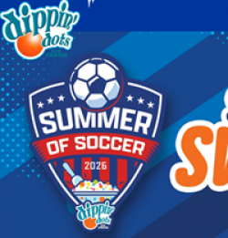 Dippin Dots Summer of Soccer Sweepstakes prize ilustration