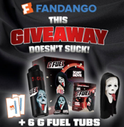 G FUEL Scary Movie Giveaway prize ilustration