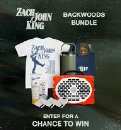 Zach John King Backwoods Bundle Giveaway prize ilustration