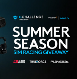 Logitech McLaren G Challenge Summer Giveaway prize ilustration