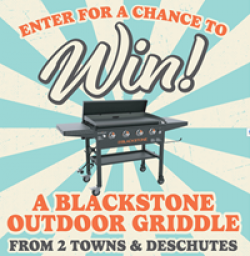 2 Towns Ciderhouse Blackstone Griddle Sweeps prize ilustration