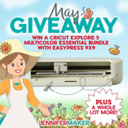 May 2026 Cricut Giveaway prize ilustration